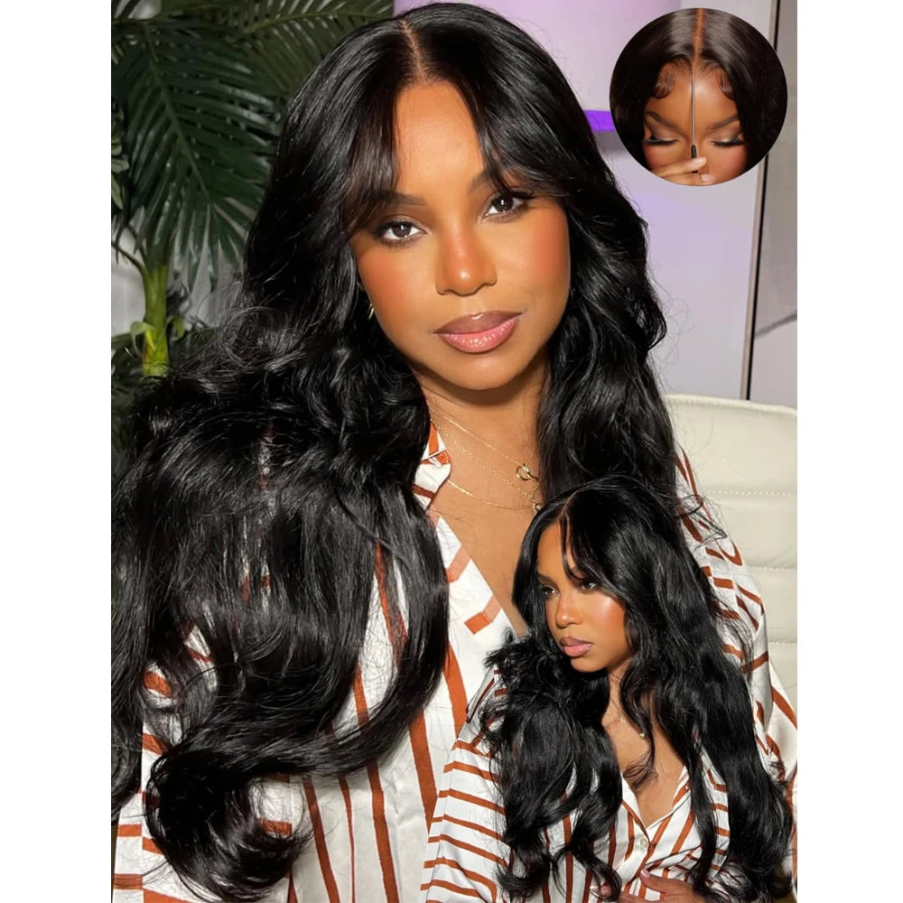 250% Density Glueless Body Wave Wig – 13x4 HD Lace, Brazilian Human Hair
