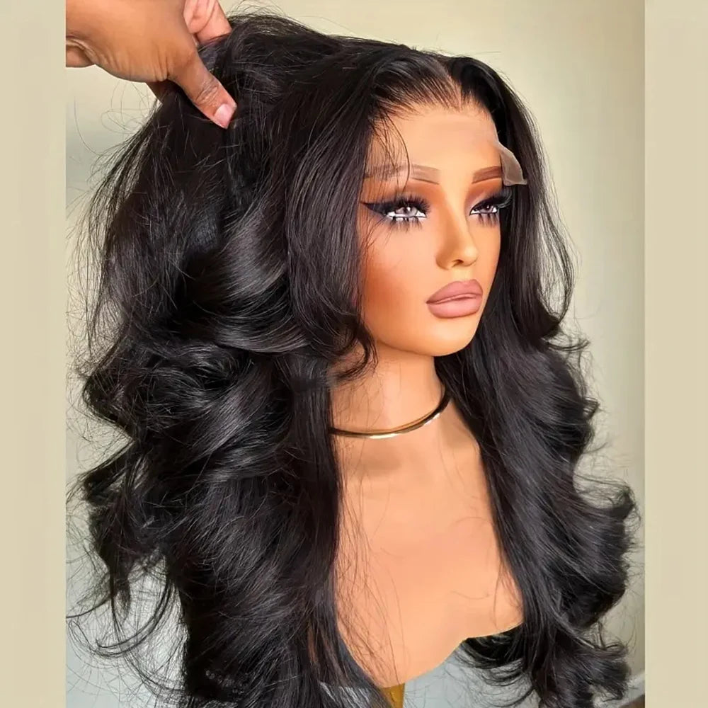250% Density Glueless Body Wave Wig – 13x4 HD Lace, Brazilian Human Hair
