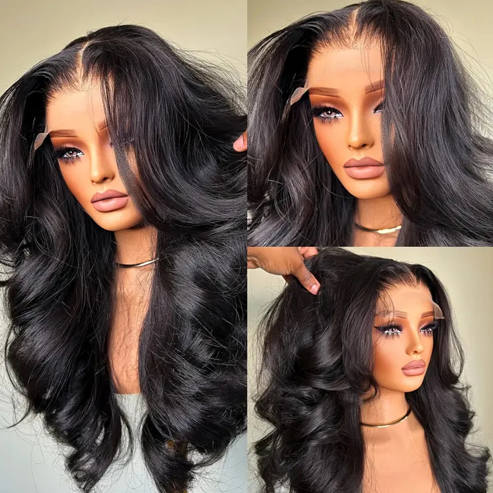 250% Density Glueless Body Wave Wig – 13x4 HD Lace, Brazilian Human Hair