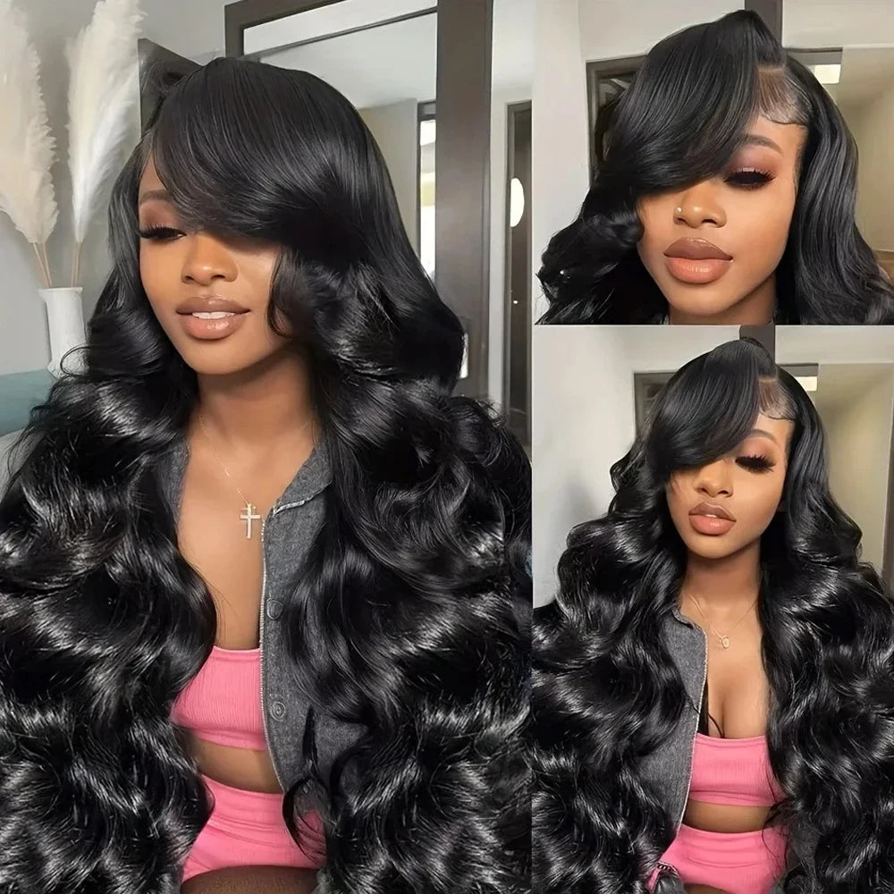 250% Density Glueless Body Wave Wig – 13x4 HD Lace, Brazilian Human Hair