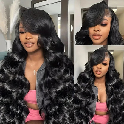 250% Density Glueless Body Wave Wig – 13x4 HD Lace, Brazilian Human Hair