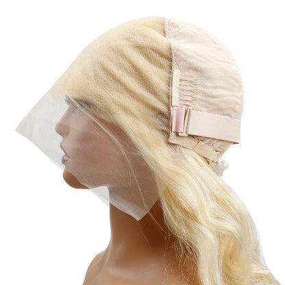 613 Blonde Short Bob Wig – 13x4 Lace, Remy Human Hair