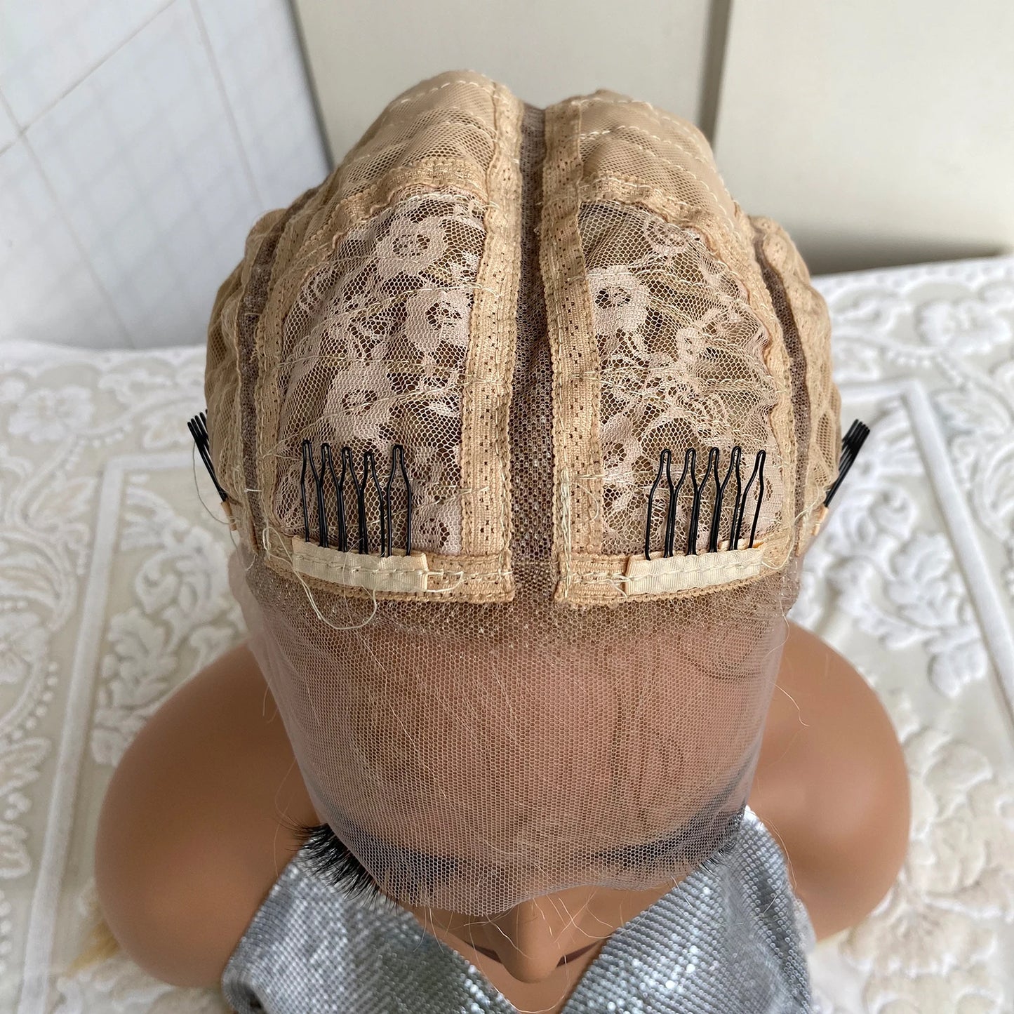 32” Synthetic 4-Twist Cornrow Braided Wig – Lace Front with Baby Hair