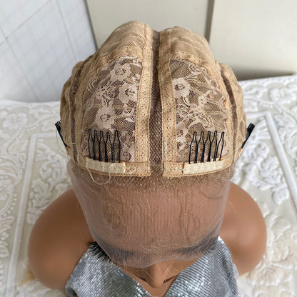 32” Synthetic 4-Twist Cornrow Braided Wig – Lace Front with Baby Hair