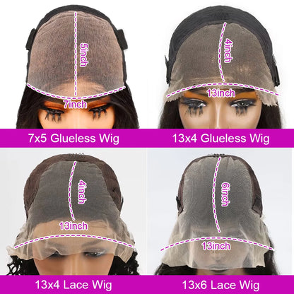 250% Density Short Bob Wig – 13x4/13x6 HD Lace, Human Hair