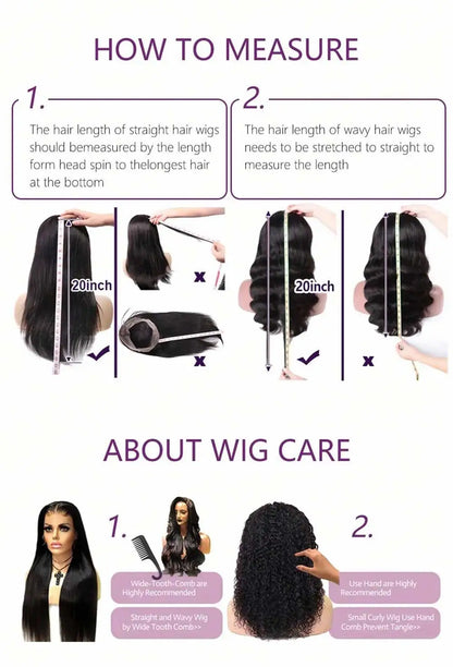 28” Deep Wave Wig – 13x6 HD Lace, 250% Human Hair, Pre-Plucked