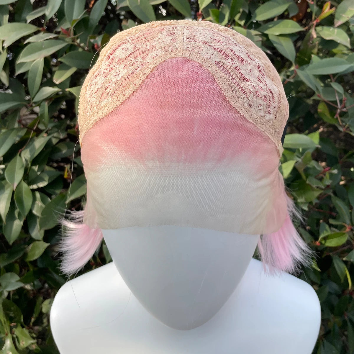 Light Pink Short Bob Wig – 13x4 Lace, Glueless Heat-Resistant Hair