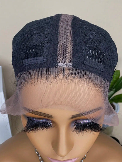 30” Synthetic Box Braid Lace Front Wig – With Baby Hair