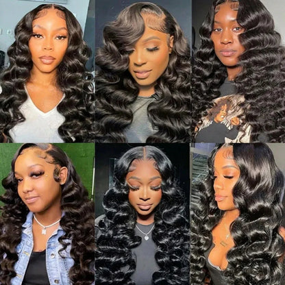 28” Deep Wave Wig – 13x6 HD Lace, 250% Human Hair, Pre-Plucked